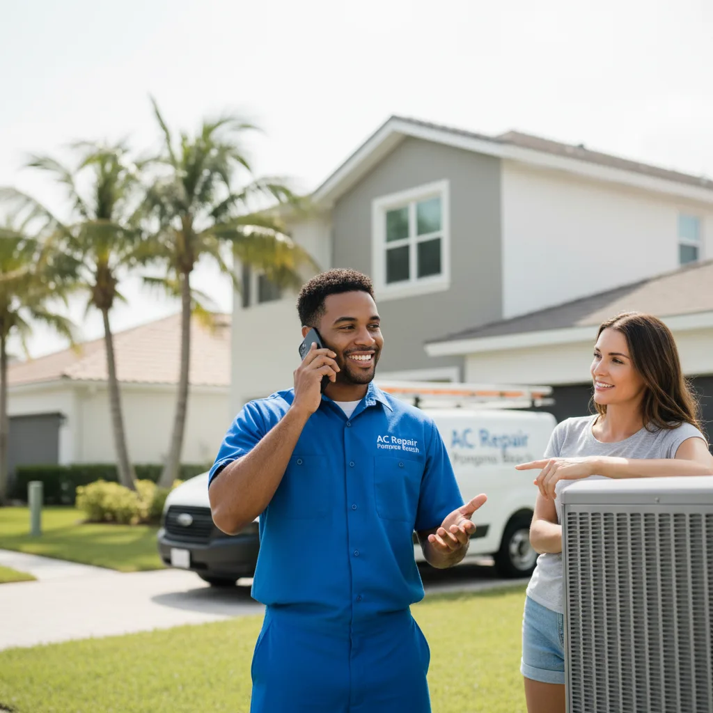 AC Repair Pompano Beach customer support in Topsfield